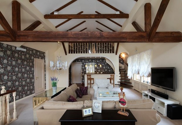 Фотография:  в стиле , Текстиль, Декор – фото на INMYROOM