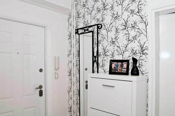 Фотография: Прихожая в стиле Скандинавский, DIY, Малогабаритная квартира, Квартира, Дома и квартиры – фото на INMYROOM