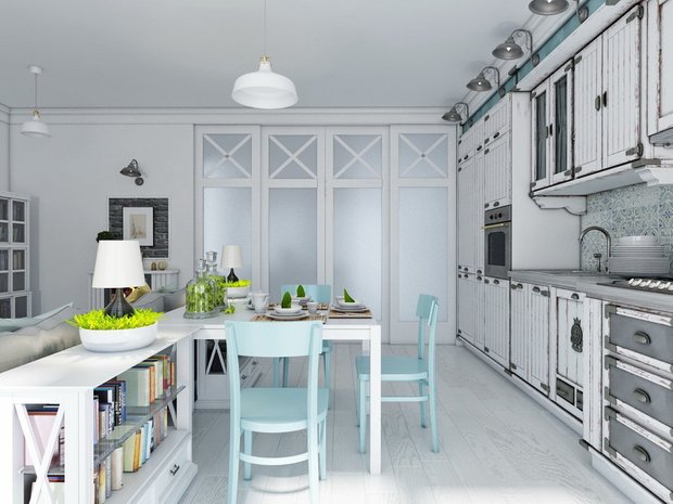 Фотография: Кухня и столовая в стиле Прованс и Кантри, Советы – фото на INMYROOM
