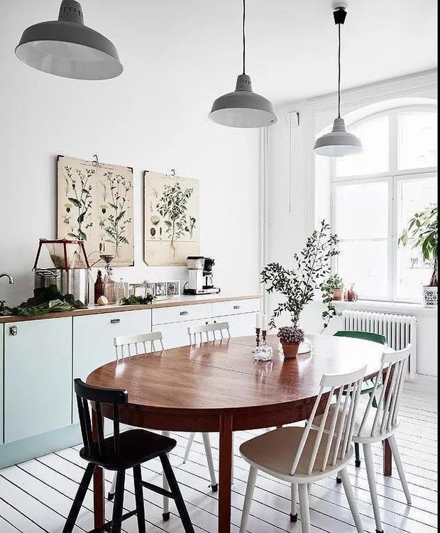 Фотография: Кухня и столовая в стиле Скандинавский, Советы, здоровый микроклимат в квартире – фото на INMYROOM