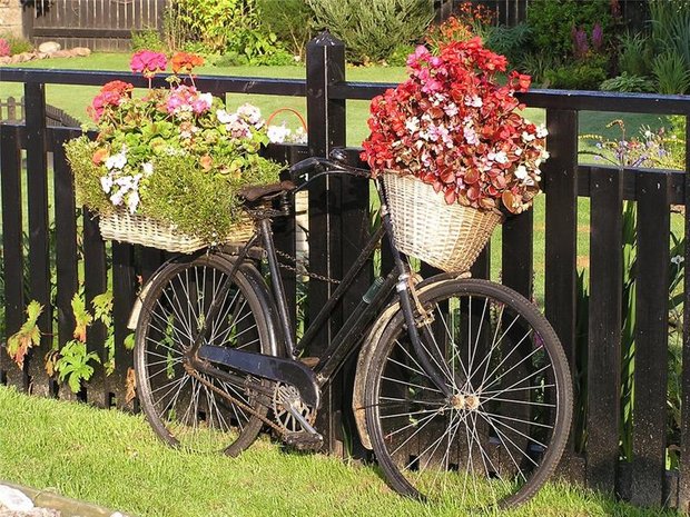 Фотография: Ландшафт в стиле Эко, Прованс и Кантри, DIY, Аксессуары, Декор, Мебель и свет, Терраса, Дача, Дом и дача, DIY-идеи для дачи – фото на INMYROOM