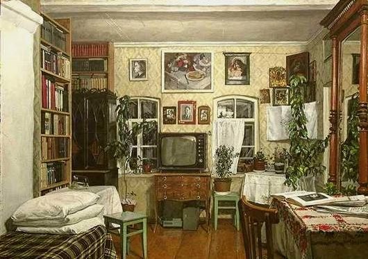 Панцырев Юрий Николаевич (Россия, 1950) «Интерьер» 1984