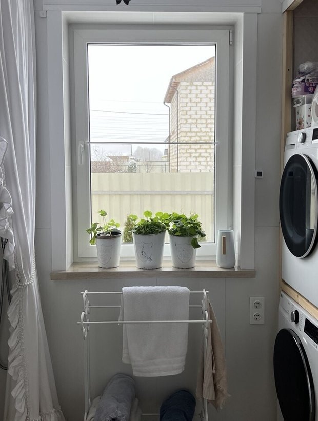 Фотография:  в стиле , Ванная, Дом, Ремонт на практике, Подмосковье, прованс/винтаж, Юлия Сыроегина – фото на INMYROOM