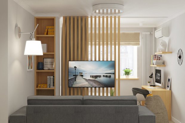 Фотография: Гостиная в стиле Современный, Гид – фото на INMYROOM