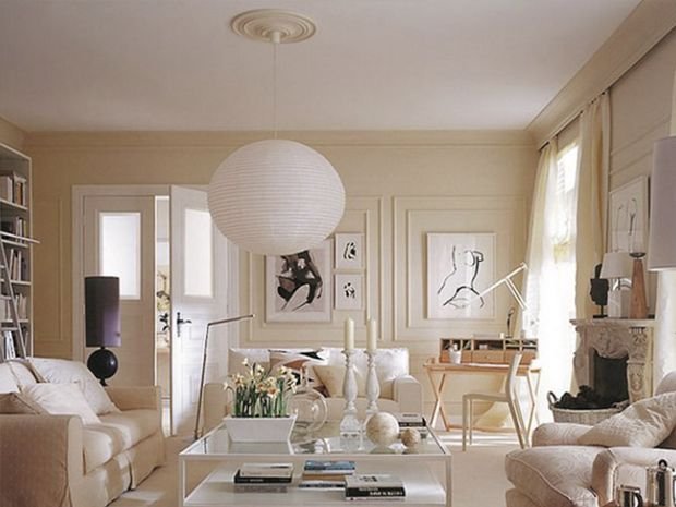 Фотография:  в стиле , Гостиная, Декор интерьера, Квартира, Дом, Декор, Бежевый – фото на INMYROOM