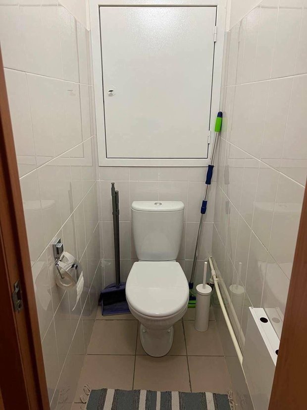 Фотография: в стиле , Малогабаритная квартира, Квартира, Панельный дом, 2 комнаты, 40-60 метров – фото на INMYROOM