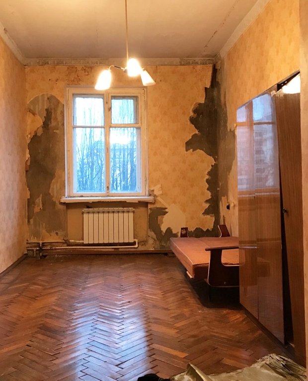 Детская спальня до ремонта