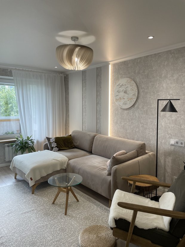 Фото: в стиле, Квартира, Проект дня, Панельный дом, 3 комнаты, 40-60 метров, 1-515/9м – фото на INMYROOM