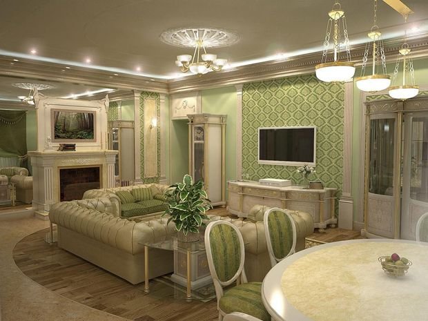 Фотография:  в стиле , Гостиная, Декор интерьера, Квартира, Дом, Дача – фото на INMYROOM