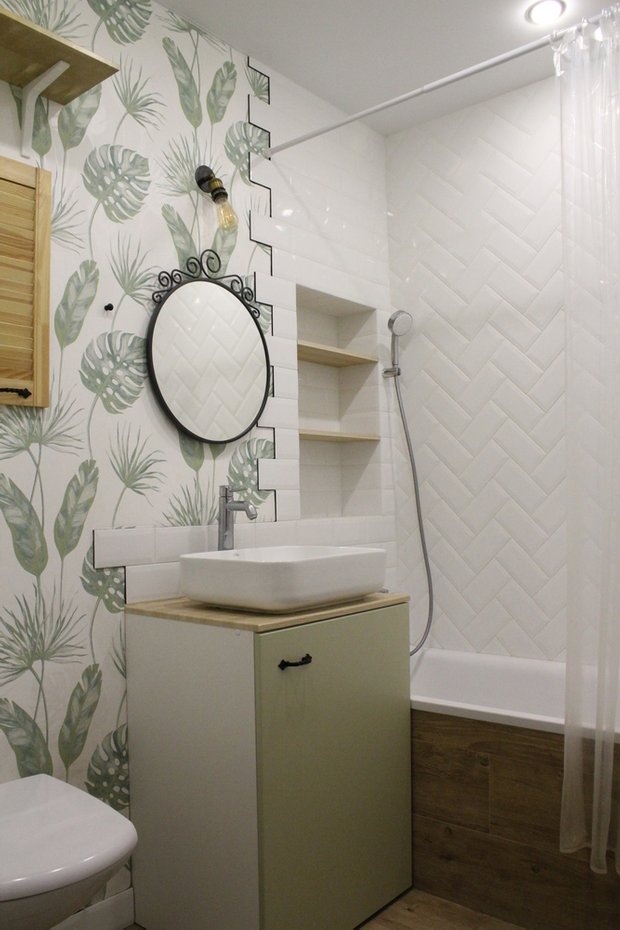 Фотография:  в стиле , Современный, Квартира, Студия, Воронеж, 40-60 метров, #каксэкономить, Елизавета Соколова – фото на INMYROOM