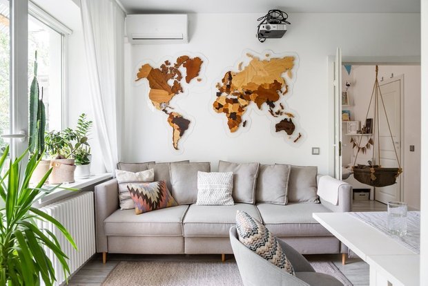 Фотография:  в стиле , Гостиная, Советы, Хрущевка – фото на INMYROOM