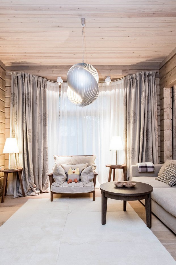 Фотография: Гостиная в стиле Эко, Советы – фото на INMYROOM