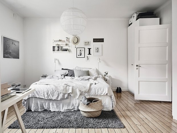 Фотография: Спальня в стиле Скандинавский, Декор интерьера, Квартира – фото на INMYROOM