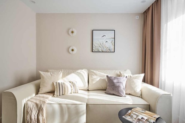 Фотография:  в стиле , Квартира, Переделка, Москва, 2 комнаты, 40-60 метров, современный/минимализм, Мария Жигунова – фото на INMYROOM