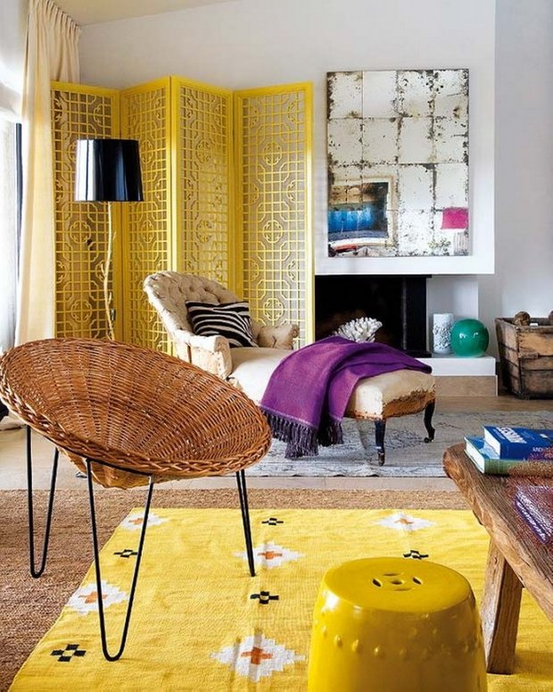 Фотография: Гостиная в стиле Эклектика, Дизайн интерьера – фото на INMYROOM