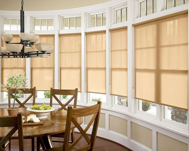 Фотография: Кухня и столовая в стиле Скандинавский, Декор интерьера, Квартира, Дом, Жалюзи – фото на INMYROOM