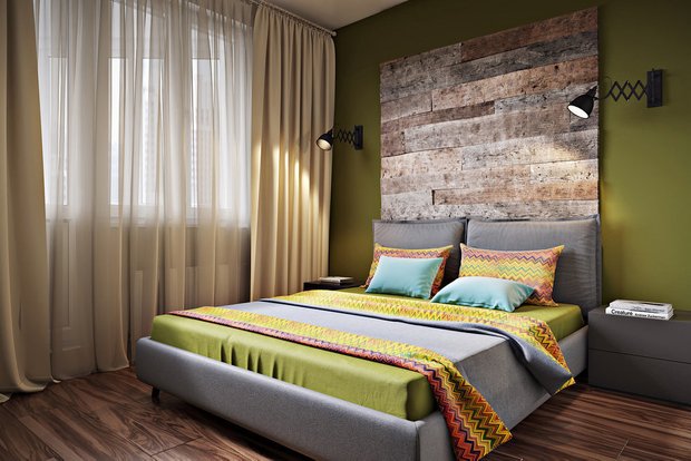 Фотография: Спальня в стиле Минимализм, Гид, Инна Величко, Мила Титова, Ольга Погорелова, Панельный дом, Cultura-дизайн, Бюро «Общая Площадь», энциклопедия_интерьер – фото на INMYROOM