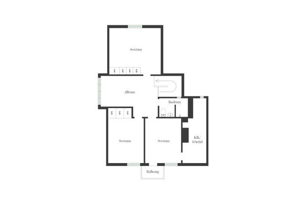 Фотография: Планировки в стиле , Скандинавский, Современный, Декор интерьера, Дом, Белый, Минимализм, Вилла, Серый, Голубой, Коричневый, 4 и больше, Более 90 метров – фото на INMYROOM