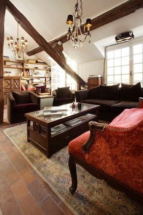 Фотография: Гостиная в стиле Прованс и Кантри, Стиль жизни, Советы, Париж, Airbnb – фото на INMYROOM