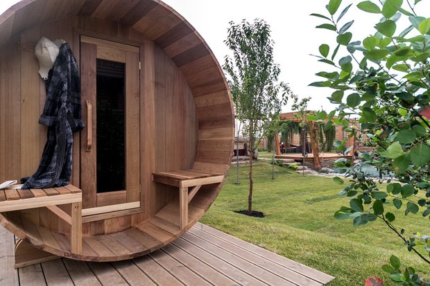 Фотография: Ландшафт в стиле Современный, Стиль жизни, Дачный ответ – фото на INMYROOM