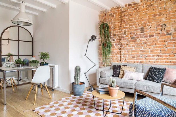 Фотография: Гостиная в стиле Лофт, Эклектика, Декор интерьера, Испания, Винтаж, как оформить интерьер в стиле лофт, mid-century modern – фото на INMYROOM