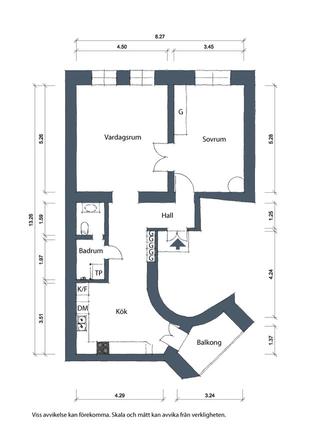 Фотография: Планировки в стиле , Кухня и столовая, Гостиная, Скандинавский, Эклектика, Декор интерьера, Квартира, Швеция, Белый, Бежевый, Стокгольм, Серый, скандинавский интерьер, декор в скандинавском стиле, скандинавский стиль в интерьере, 2 комнаты, 60-90 метров, Эмма Фишер – фото на INMYROOM