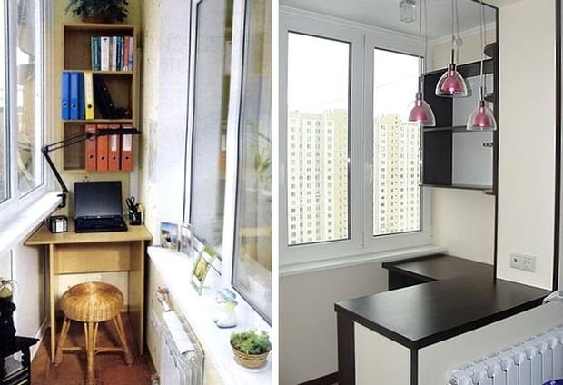 Фотография:  в стиле , Балкон, Квартира, Планировки, Перепланировка, Переделка – фото на INMYROOM