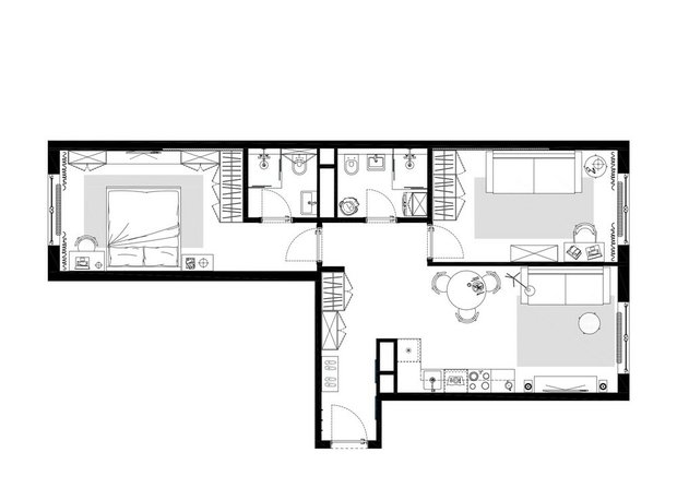 План расстановки мебели