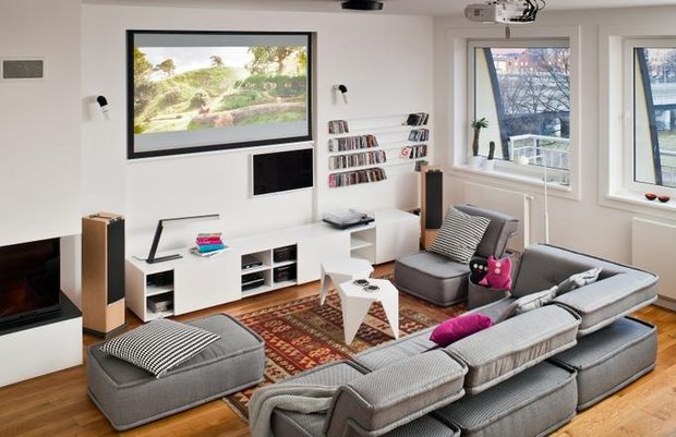 Фотография: Гостиная в стиле Современный,  – фото на INMYROOM