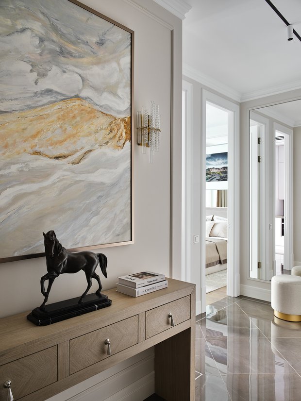 Фотография: Прихожая в стиле Классический, Современный, Квартира, Проект недели, Москва, Лидия Большакова, NW-Interior, 3 комнаты, 60-90 метров – фото на INMYROOM