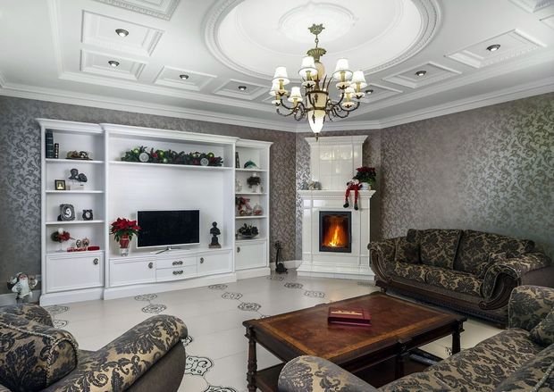 Фотография: в стиле, Гостиная, Декор интерьера, Квартира, Дом, Дача – фото на INMYROOM