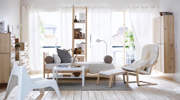 Фотография: Гостиная в стиле Скандинавский, Советы, ИКЕА – фото на INMYROOM