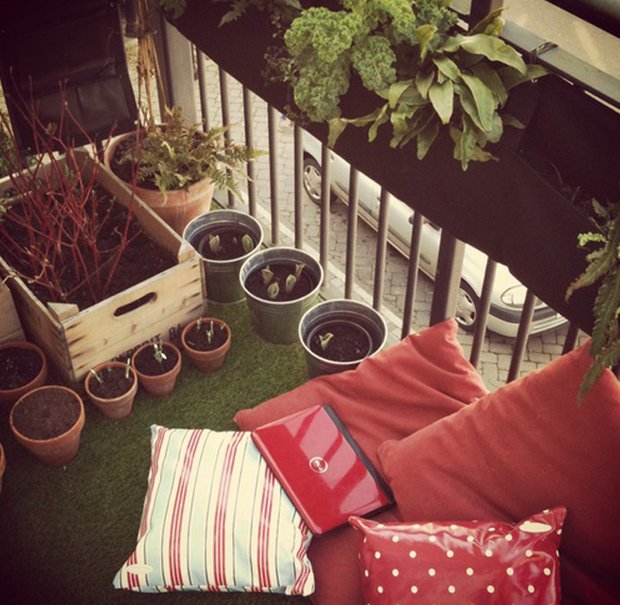 Фотография: Прочее в стиле , Балкон, Интерьер комнат, специальная тема: балконы – фото на INMYROOM