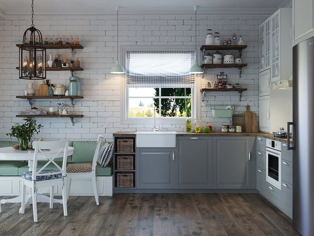 Фотография: Кухня и столовая в стиле Прованс и Кантри, Скандинавский, Современный, Декор интерьера, Дом, Декор, Мебель и свет, Советы, Дача, Особняк, Шале, Эко, Дом и дача, энциклопедия_интерьер – фото на INMYROOM