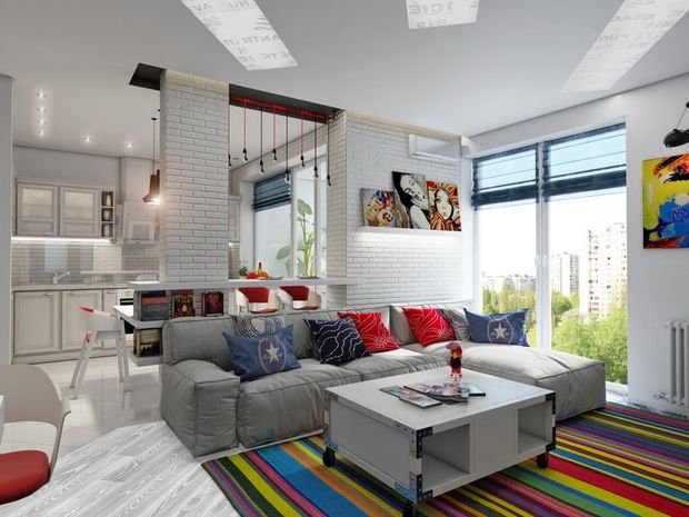 Фотография: Гостиная в стиле Скандинавский, Декор интерьера, Квартира, Дом, Декор – фото на INMYROOM