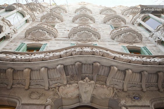 Фотография: Ванная в стиле Минимализм, Квартира, Дома и квартиры, Барселона, Airbnb – фото на INMYROOM