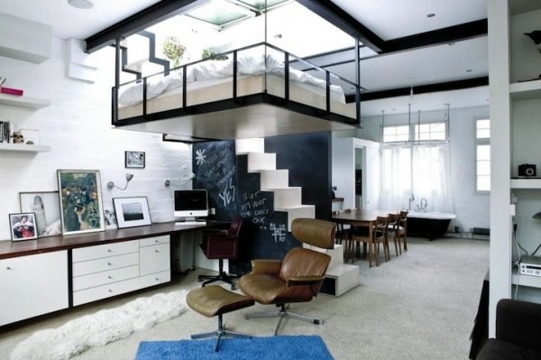Фотография: Гостиная в стиле Лофт,  – фото на INMYROOM