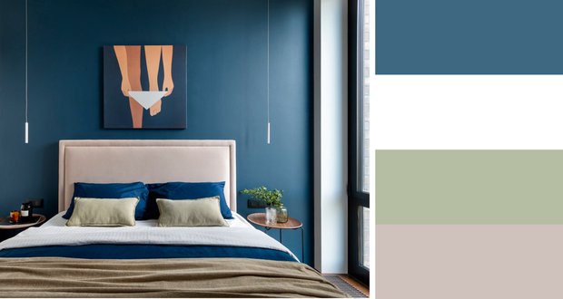 Фотография: Спальня в стиле Современный, Декор интерьера, цветовые схемы – фото на INMYROOM