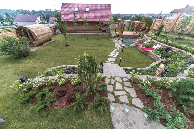 Фотография: Ландшафт в стиле Современный, Стиль жизни, Дачный ответ – фото на INMYROOM