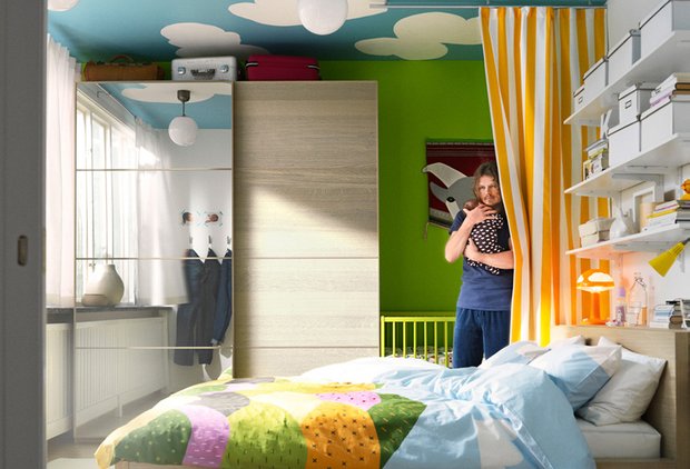 Фотография: Прочее в стиле , Спальня, Интерьер комнат, IKEA – фото на INMYROOM