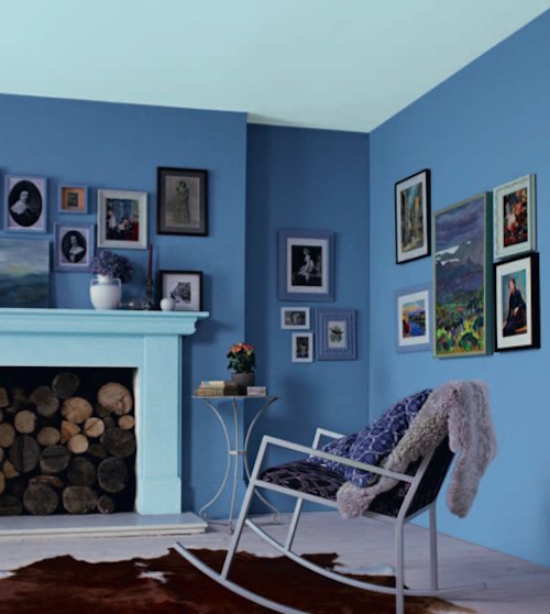 Фотография: Гостиная в стиле , Декор интерьера, Дизайн интерьера, Цвет в интерьере, Dulux, Akzonobel – фото на INMYROOM