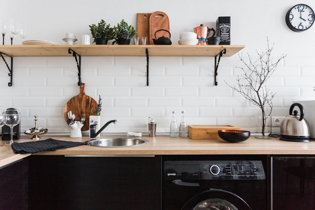 Фотография:  в стиле , Скандинавский, Квартира, Гид, уют дома, малогабаритка, хюгге, интерьер в стиле хюгге – фото на INMYROOM