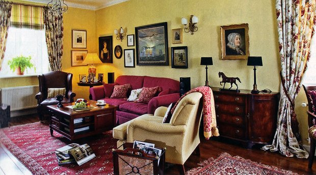 Фотография: Гостиная в стиле , Классический, Дизайн интерьера – фото на INMYROOM