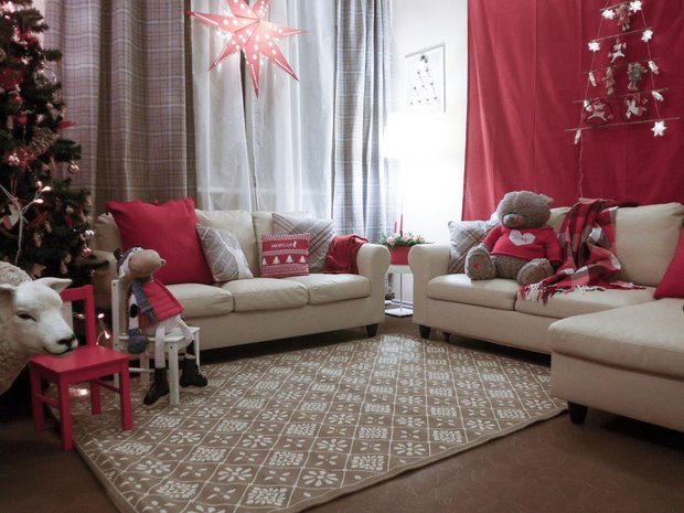 Фотография: Гостиная в стиле Скандинавский, Современный, DIY, Переделка – фото на INMYROOM