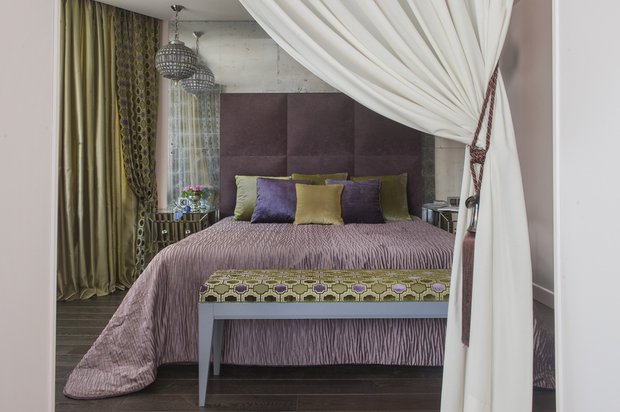 Фотография: Спальня в стиле Классический, Эклектика, Квартира, Проект недели, Инна Величко, Московская область, новостройка, Ольга Мелекесцева, Монолитный дом, 4 и больше, Более 90 метров – фото на INMYROOM