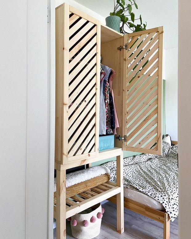 Фотография:  в стиле , DIY,  шкаф своими руками, DIY шкаф, DIY идея – фото на INMYROOM