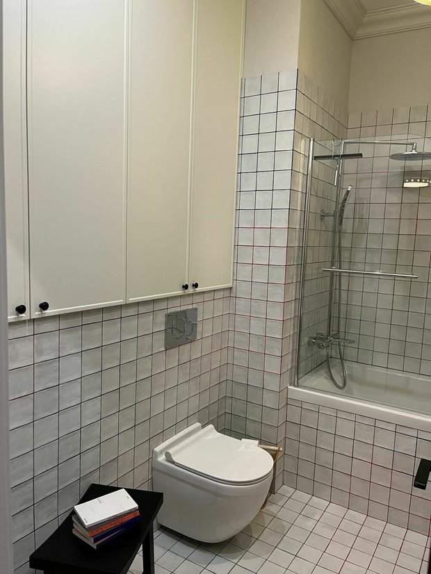 Фотография:  в стиле , Ванная, Переделка – фото на INMYROOM