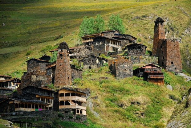 Национальный парк Тушети Грузия, фото: pinterest.com