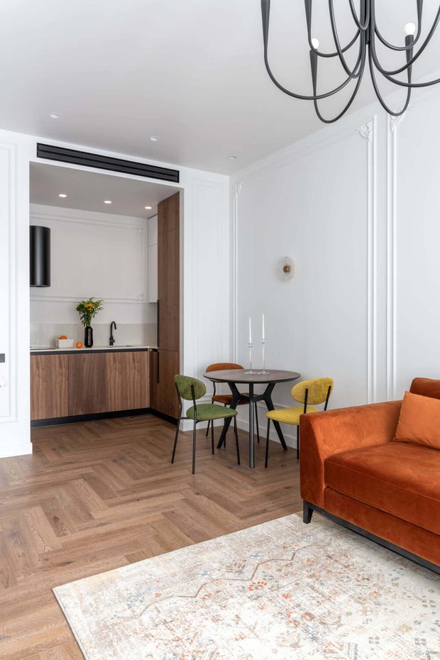 Фотография:  в стиле , Квартира, Советы, 2 комнаты, 40-60 метров, Екатерина Загородняя – фото на INMYROOM