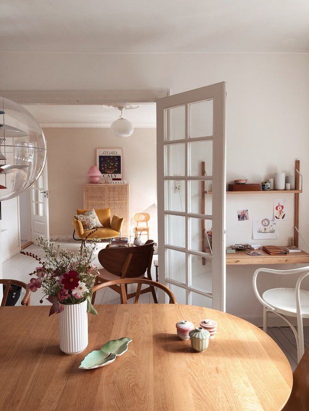 Фотография: Гостиная в стиле Скандинавский, Кухня и столовая, Детская, Декор интерьера, Дом, Дания, ИКЕА, Дом и дача, Более 90 метров – фото на INMYROOM